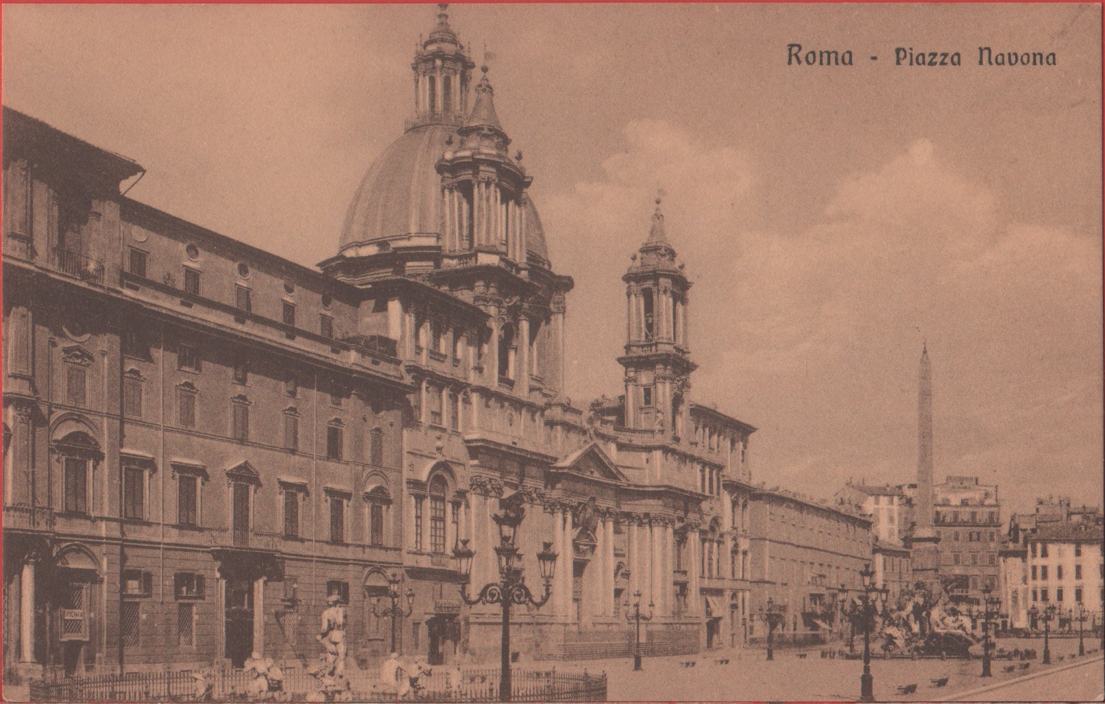 Roma. Piazza Navona. Non viaggiata