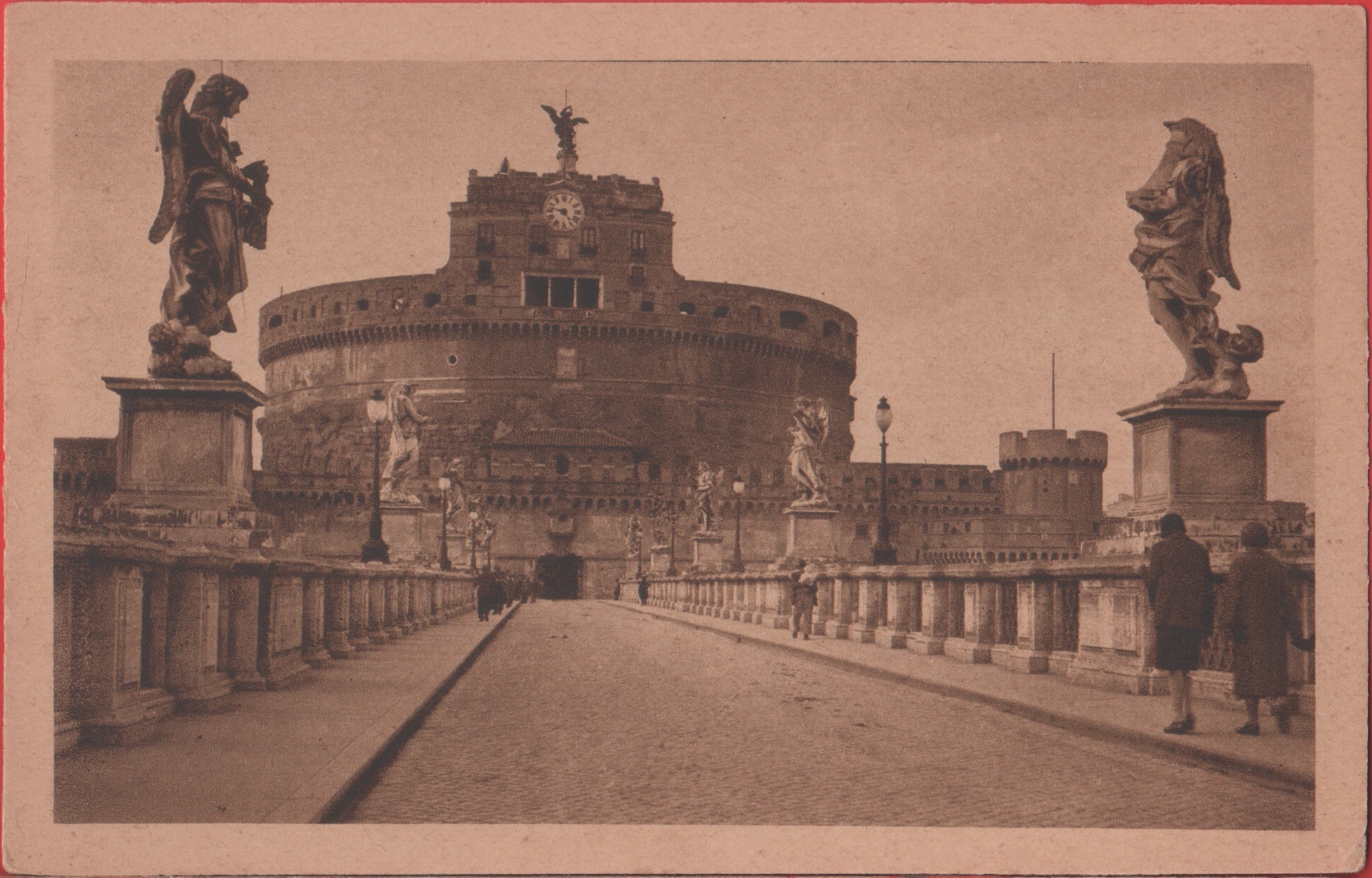 Roma. Ponte e Castel S. Angelo. Non viaggiata