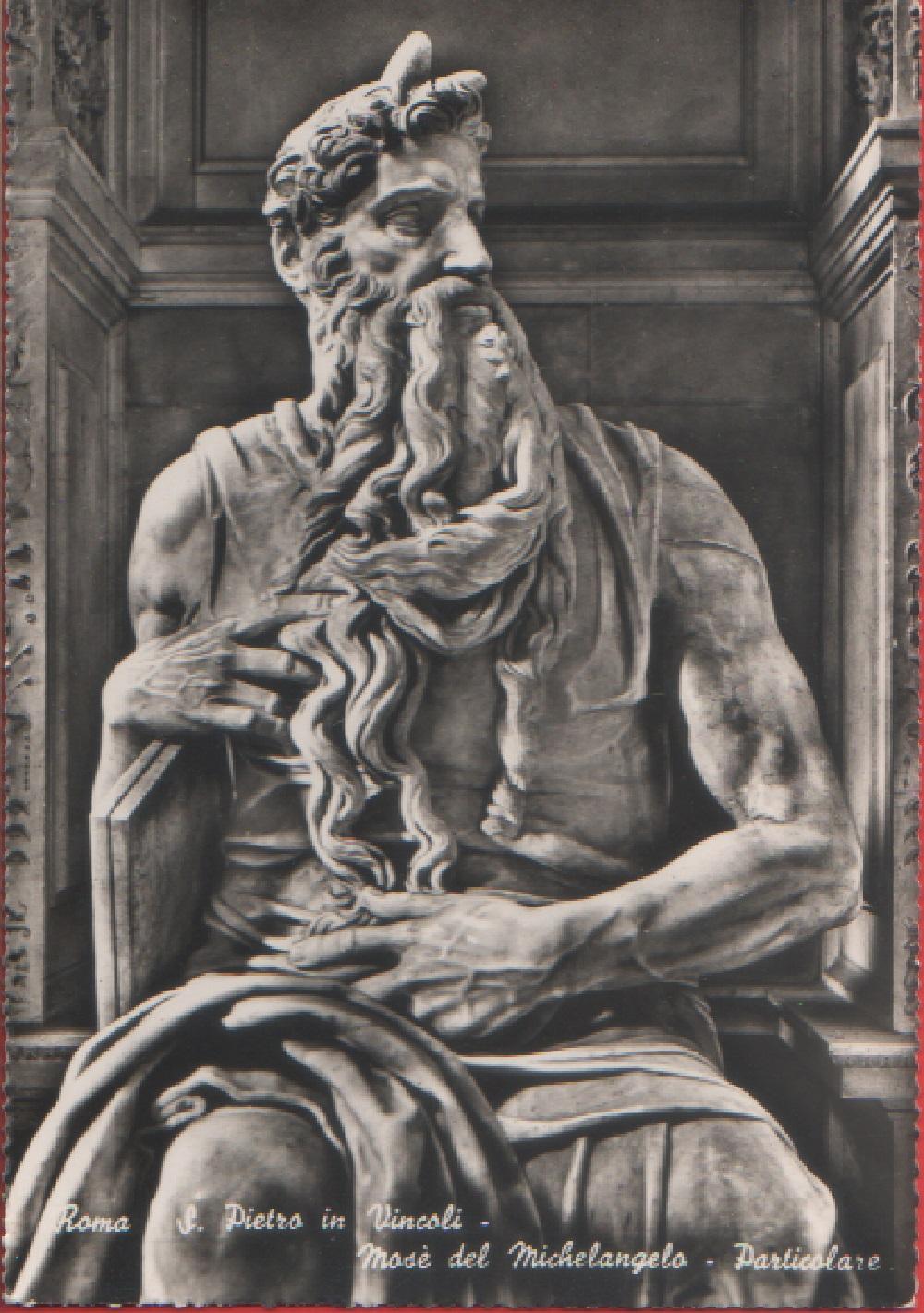 Roma. S. Pietro in Vincoli. Mosè del MIchelangelo. Non viaggiata