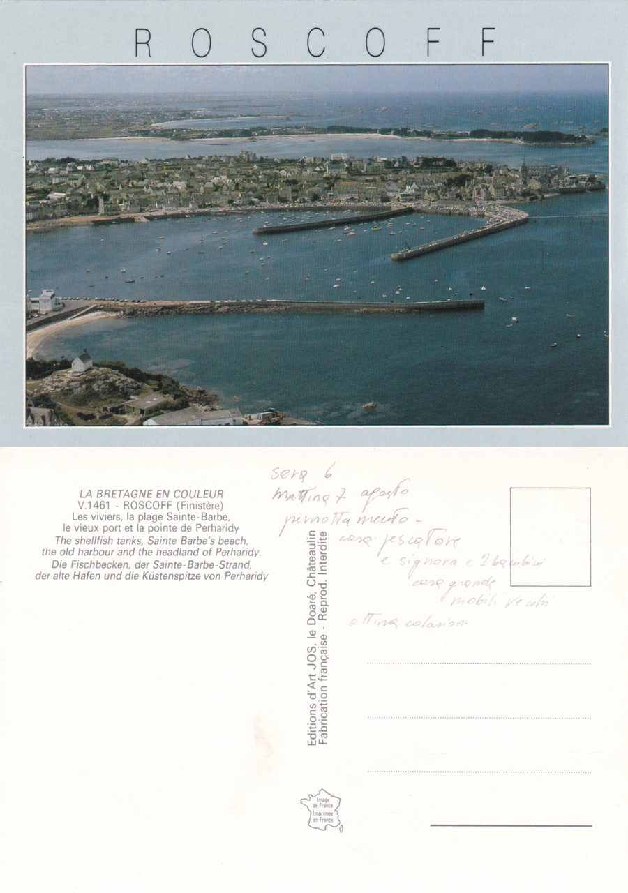 Roscoff. Les viviers, la plage Saint-Barbe. Non viaggiata