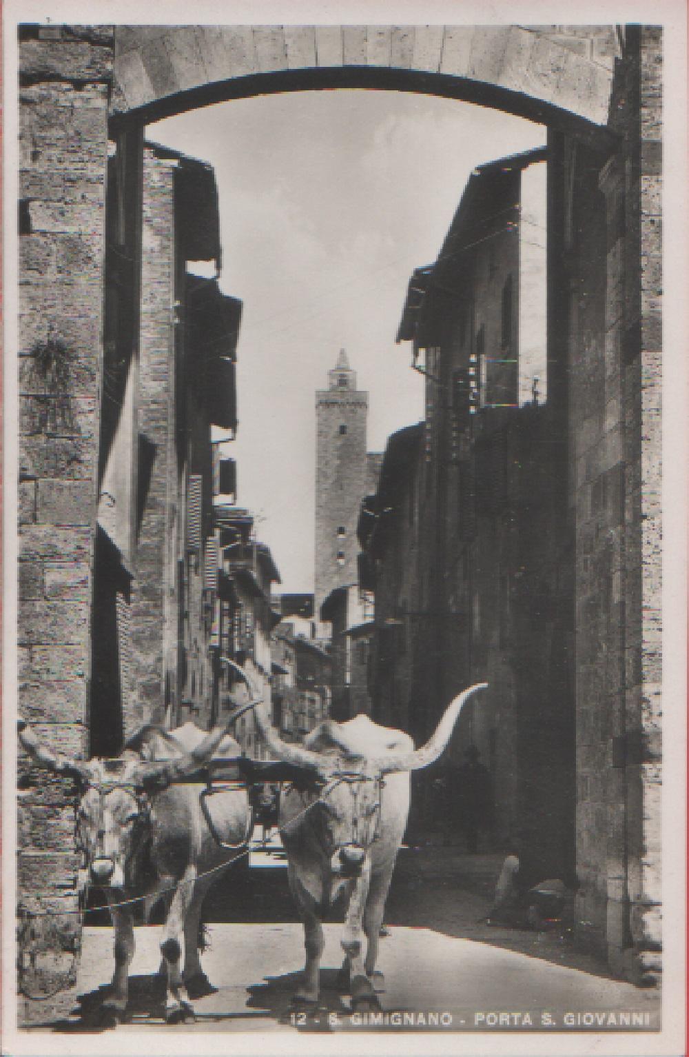S. Gimignano. Porta s. Giocanni.Non viaggiata