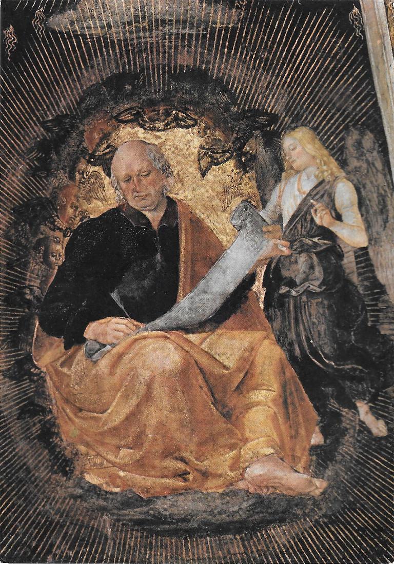 S. Matteo Evangelista (L. Signorelli). Loreto, sagrestia di S. Giovanni. …