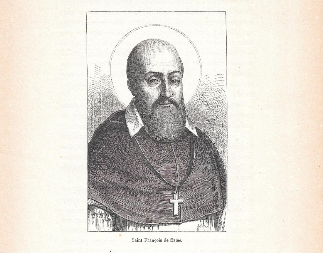 Saint Francois de Sales. Stampa 1888