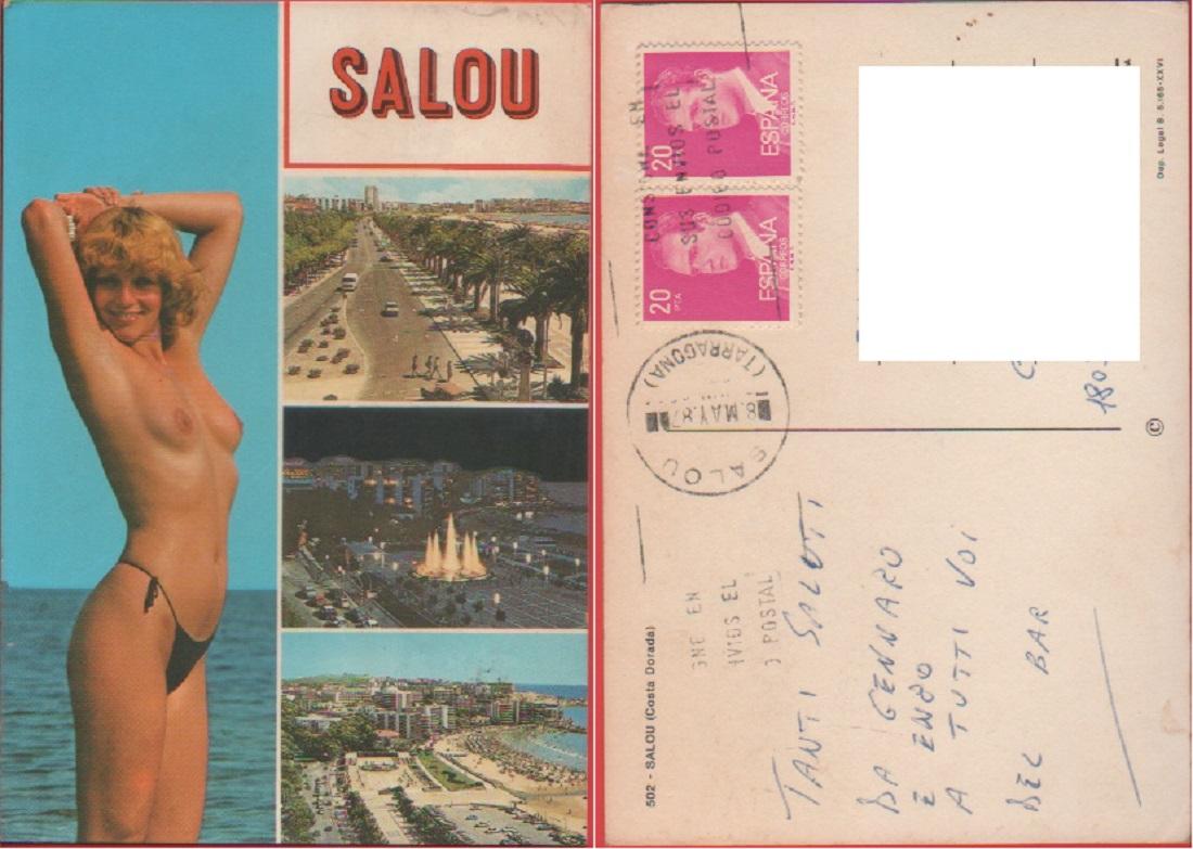 Salou (ESP). Vedutine. Viaggiata 1987