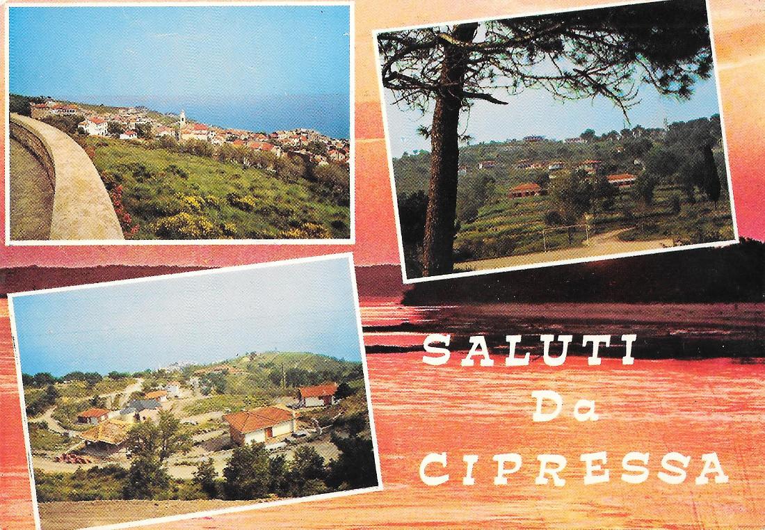 Saluti da Cipressa (IM). Non viaggiata