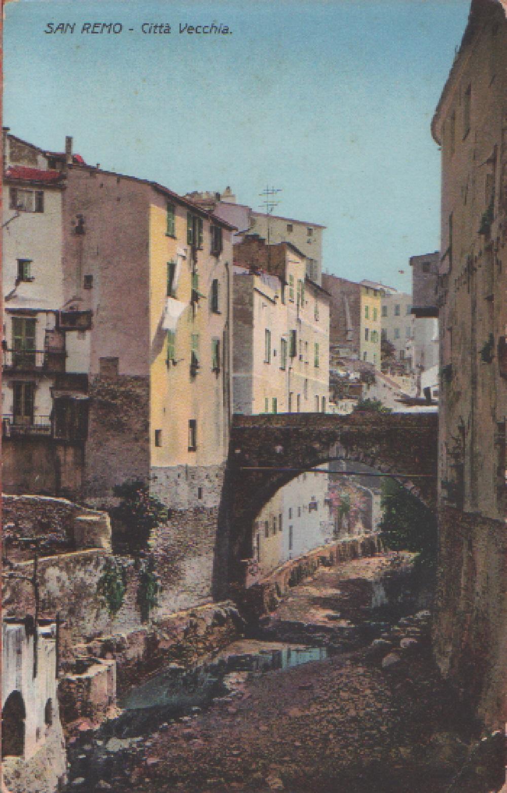 San remo. Città Vecchia.Non viaggiata.