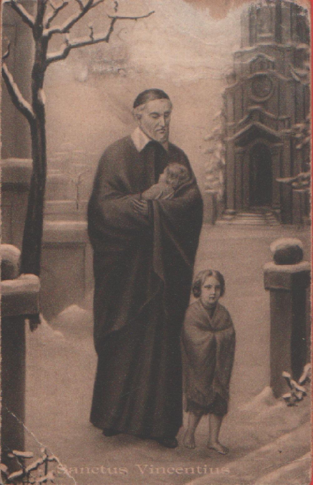 Sanctus Vincentius . Non viaggiata