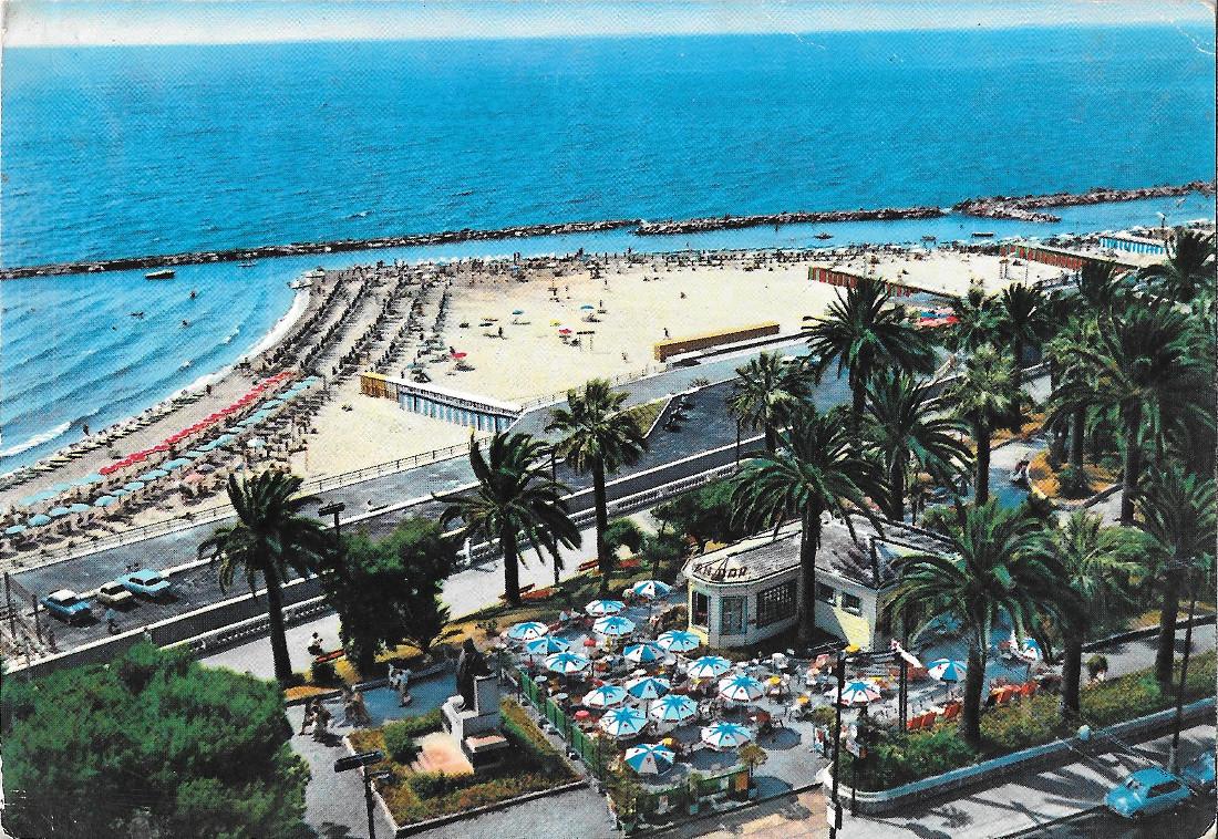 Sanremo, spiaggia di ponente. Ed. Rotalfoto. Non viaggiata