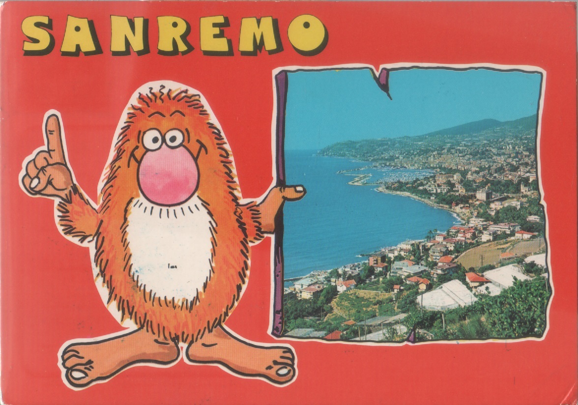 Sanremo. Viaggiata 1989