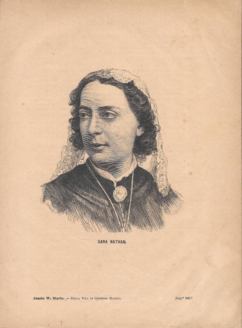 Sara Nathan. Stampa 1891