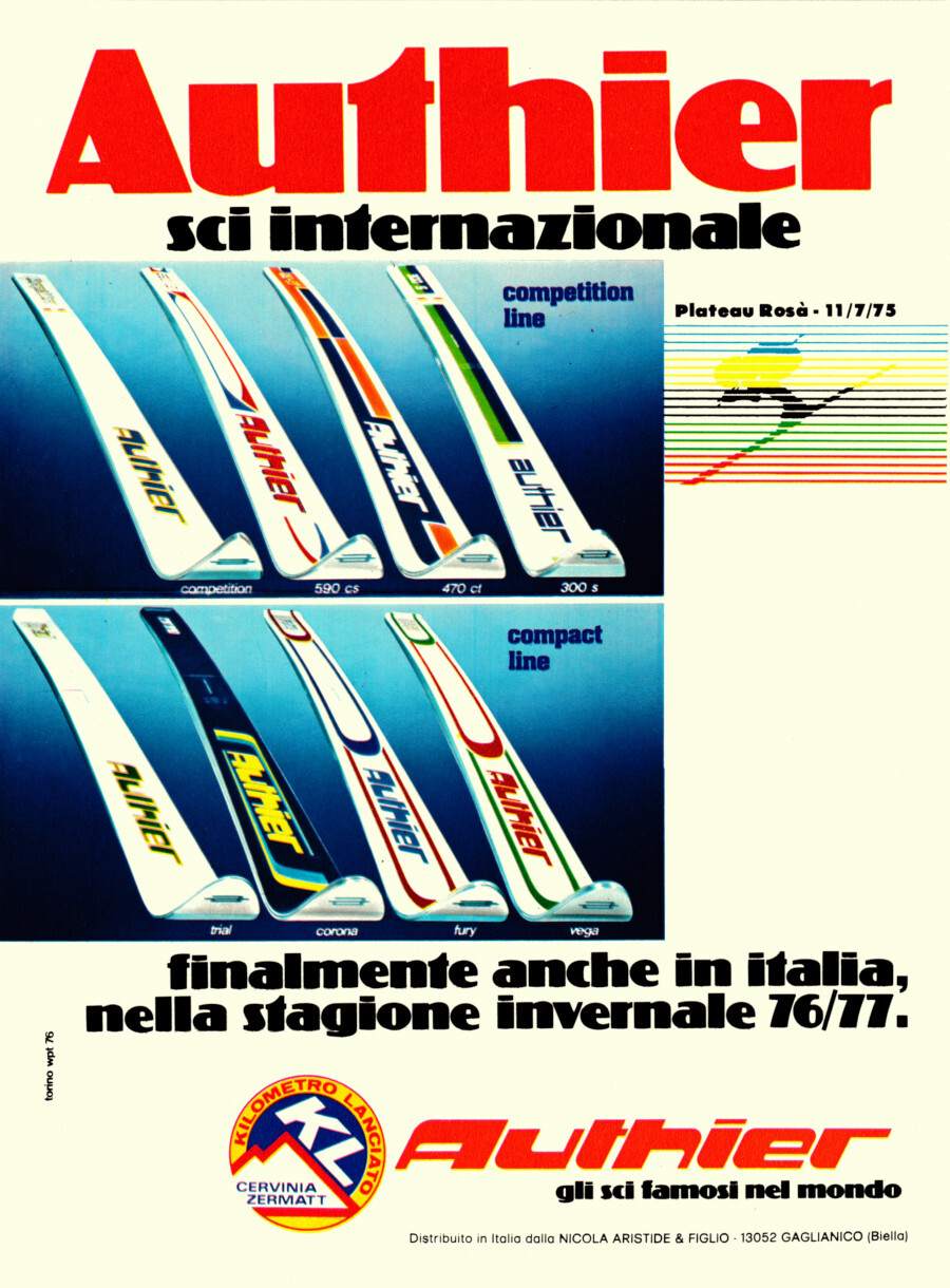 Sci Authier / Sci Freyrie Mirage KL. Advertising 1976