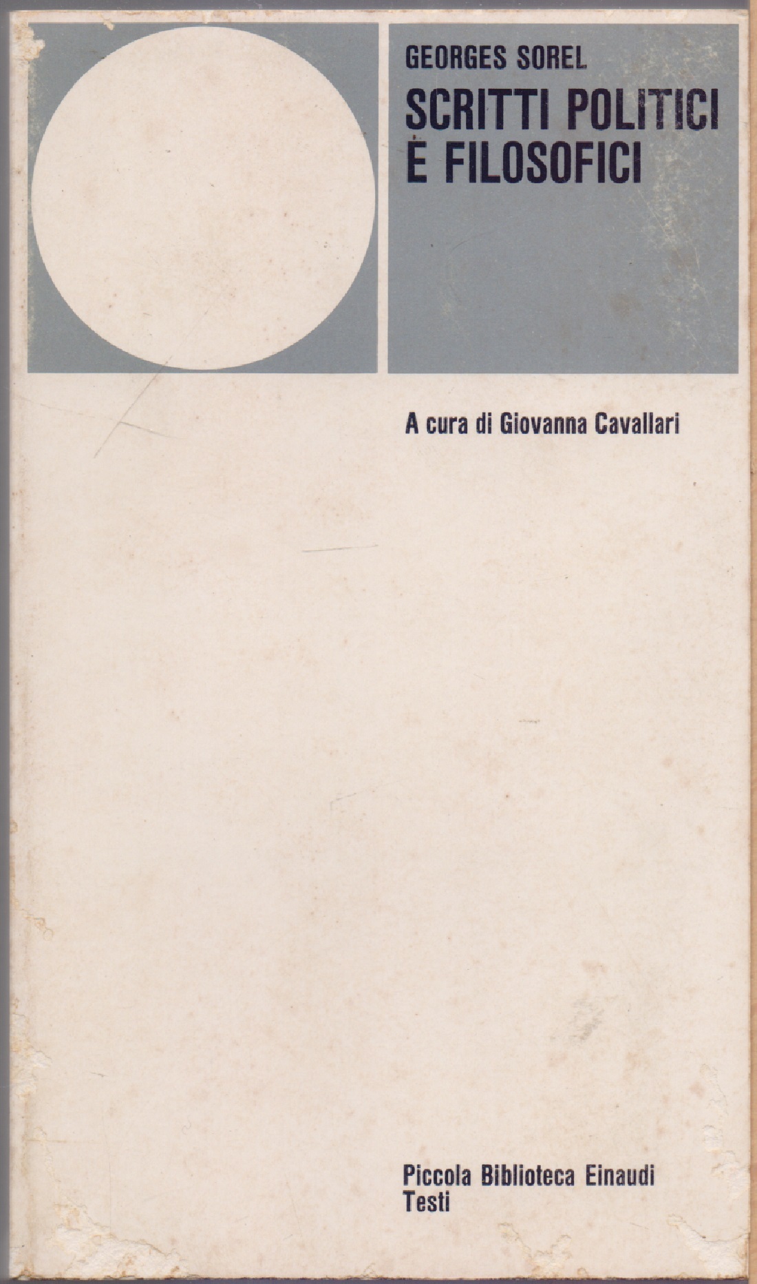 Scritti politici e filosofici - George Sorel