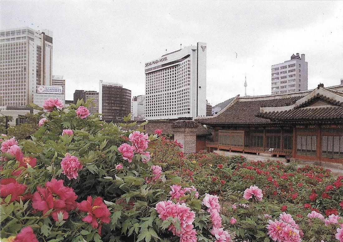 Seoul. Viewed from Toksugung. Non viaggiata