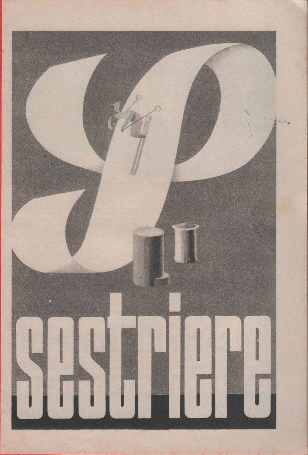 Sestriere. Advertising 1948
