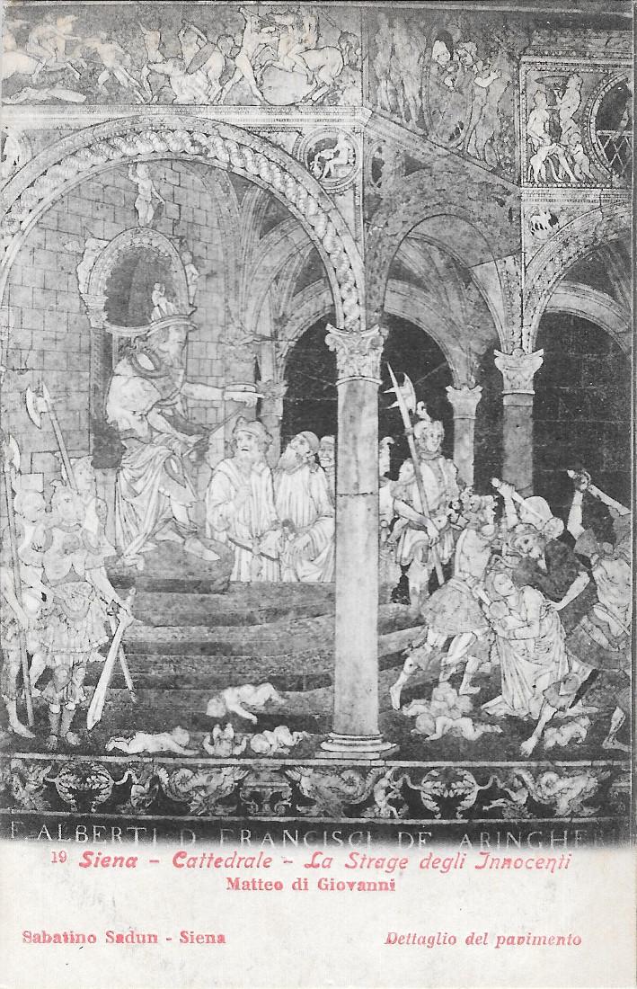 Siena. Cattedrale. La strage degli Innocenti (Matteo di Giovanni). Non …