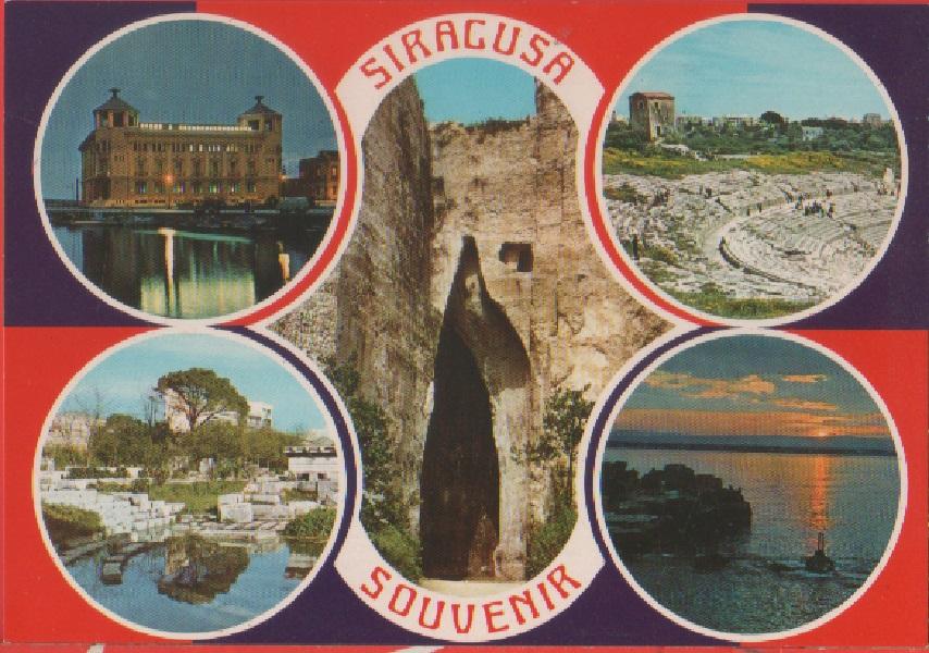Siracusa. Souvenir. Vedute. Non viaggiata