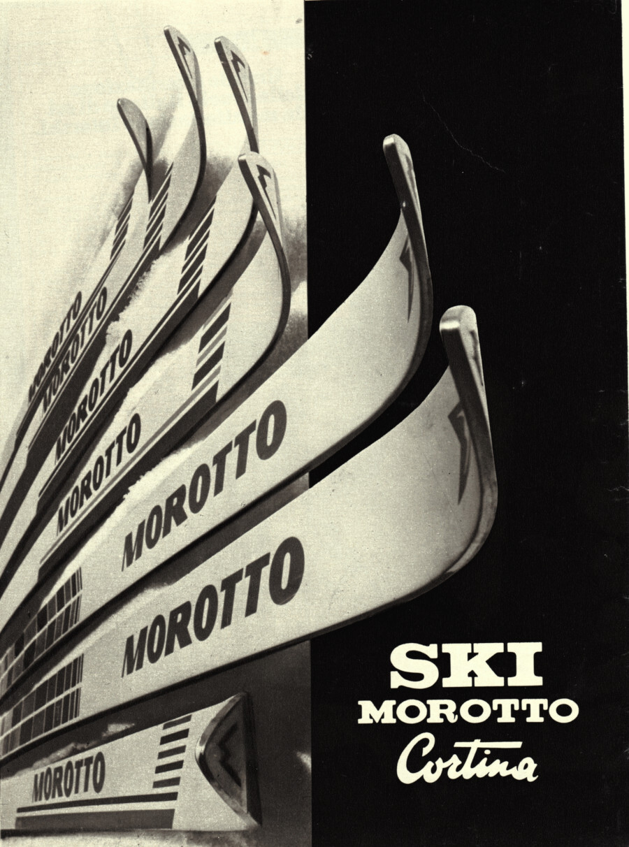 Ski Morotto Cortina / Lamborghini Ski. Advertising 1976