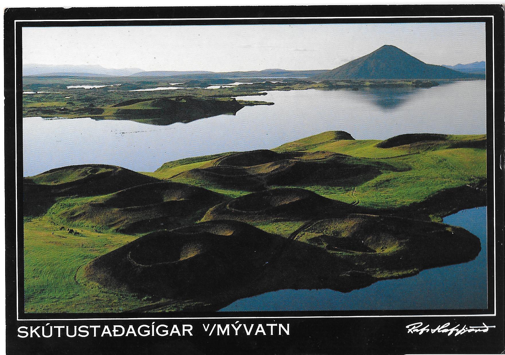 Skutustadagigar Myvatn (Islanda). Viaggiata 1989