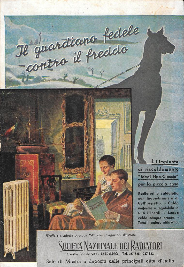 Società Nazionale dei Radiatori / Tensi, Polveri BPD, Odol. Advertising …