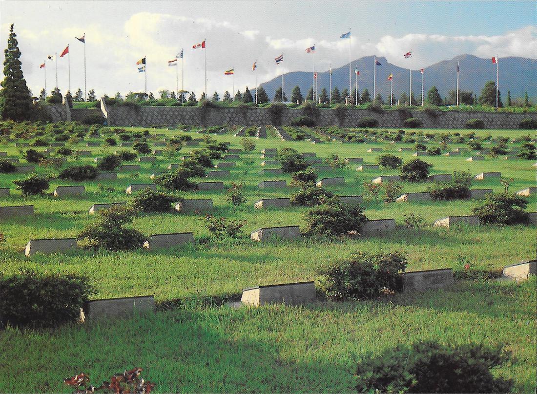 South Korea. U.N. Cemetry in Pusan. Non viaggiata