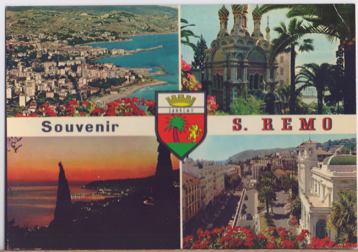 Souvenir S. Remo (IM). Non viaggiata