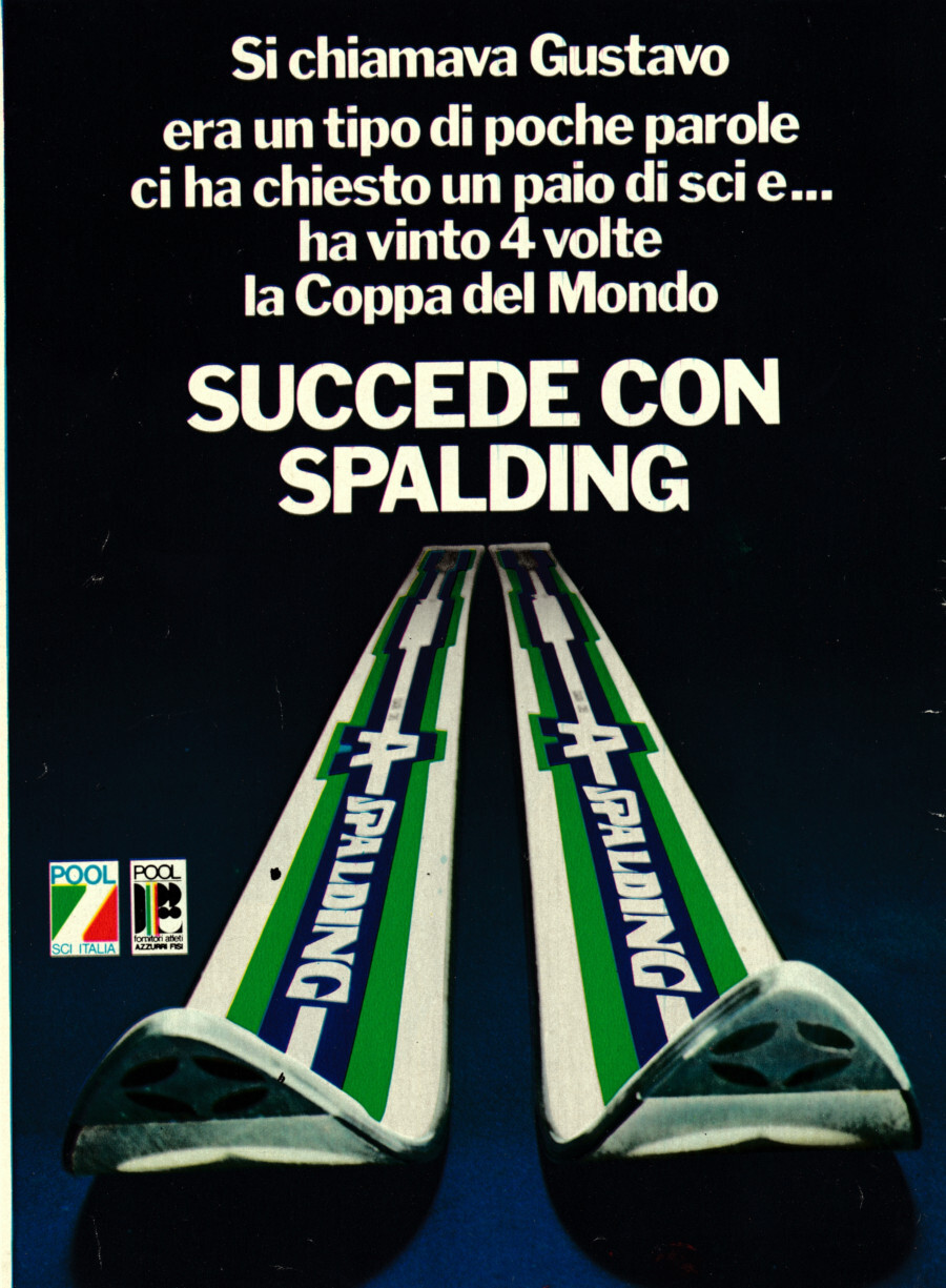 Spalding (Gustavo Thoni) / Materiali AUstria Rancing Team . Advertising …