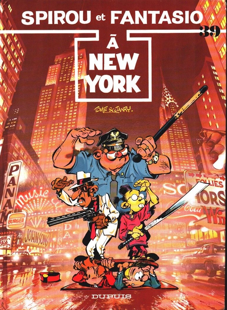 Spirou et Fantasio a New York - Tome e Janry