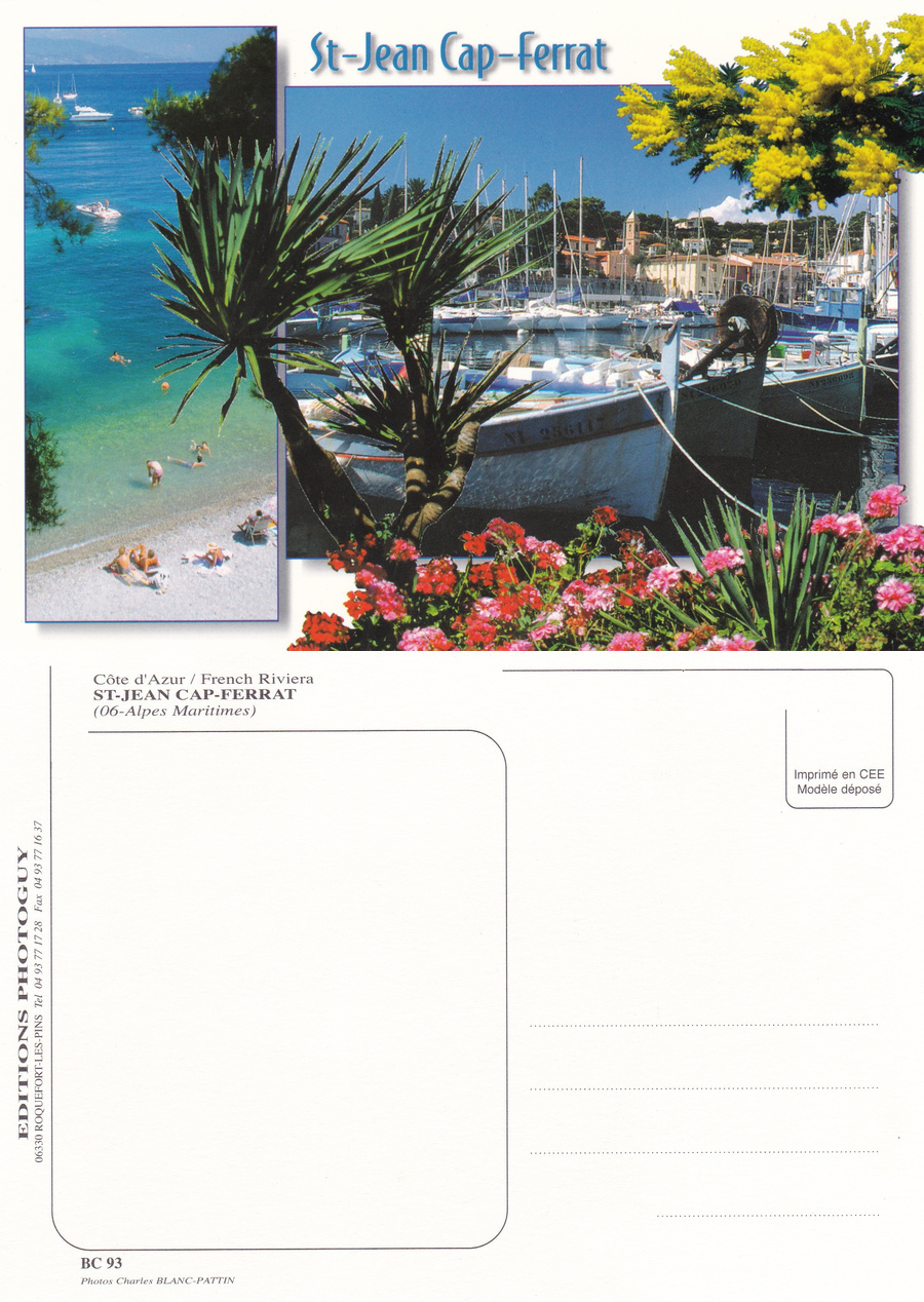 St.-Jean Cap-Ferrat. Il porto. Non viaggiata