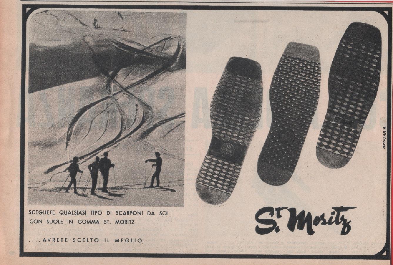 St. Moritz... avete scelto il meglio. Advertising 1968