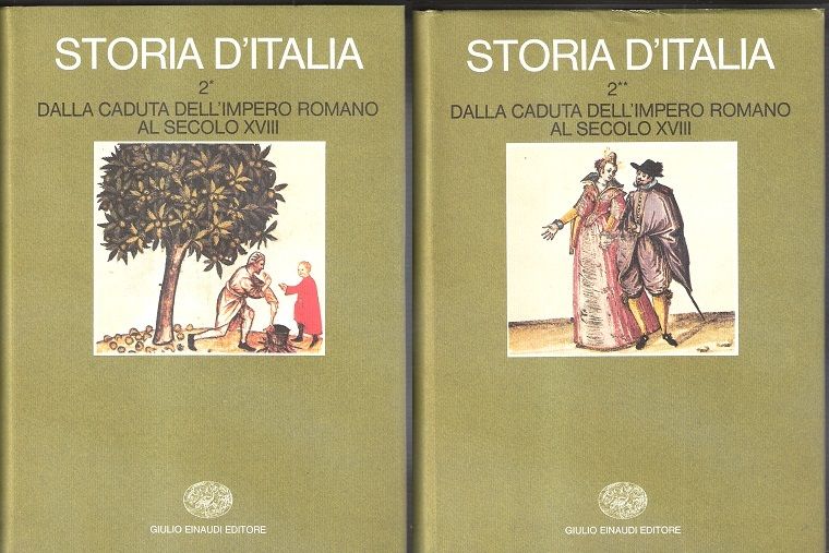 Storia d'Italia (II vol.) Dalla caduta dell'impero romano al secolo …