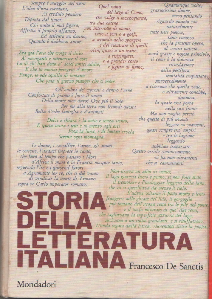 Storia della letteratura italiana - Francesco De Sanctis