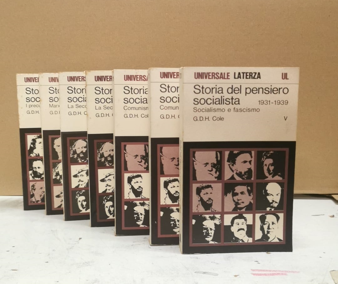 Storial del pensiero socialista. (5 vol. 7 tomi) - G.D.H. …