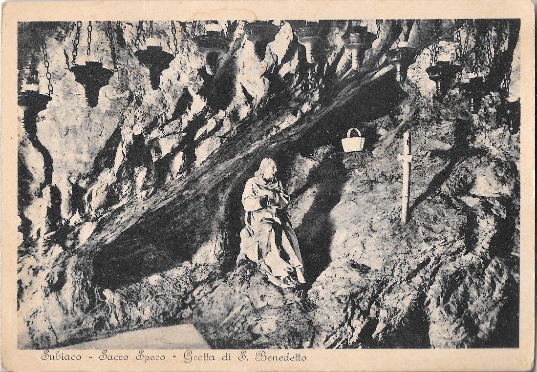 Subiaco. Sacro Speco. Grotta di S. Benedetto. ed. Alterocca. Non …