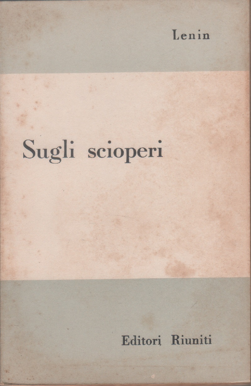 Sugli scioperi - Lenin