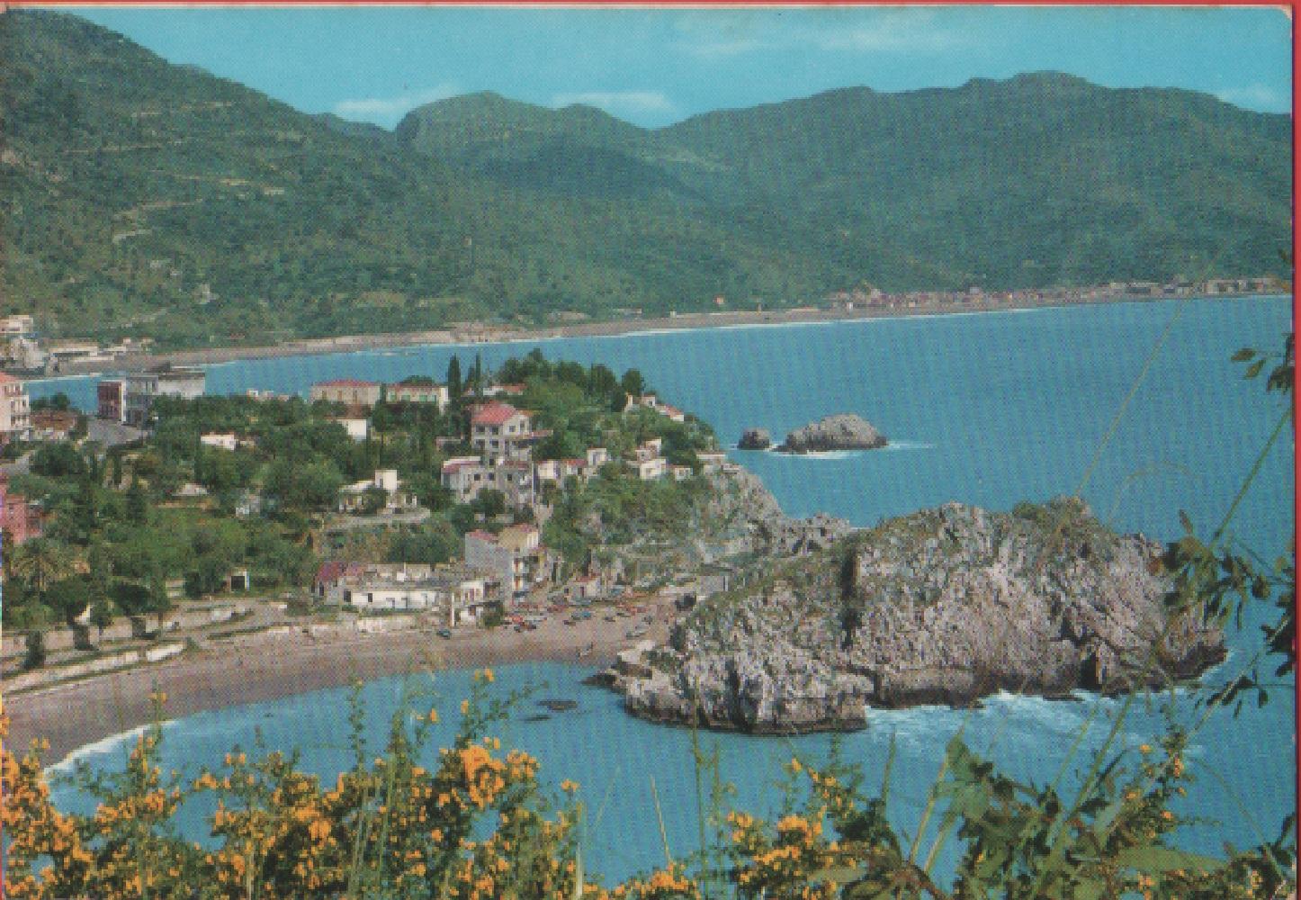 Taormina. La Baia di Mazzarò. Non viaggiata. Originale