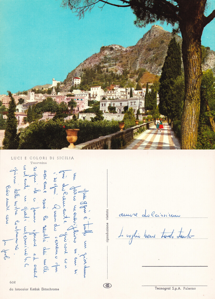 Taormina. Luci e colori della Sicilia. Non viaggiata