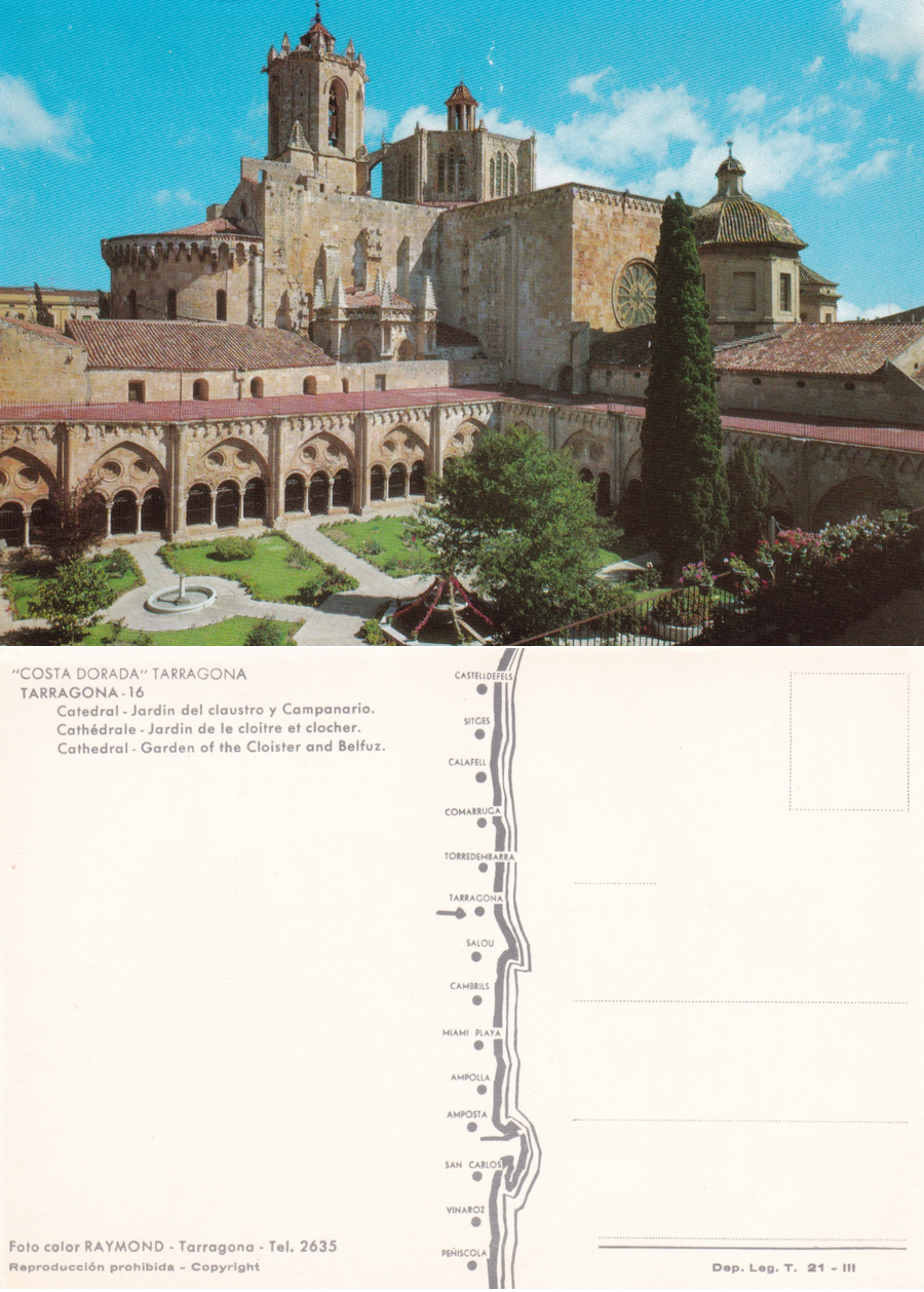 Tarragona. Catedral. Non viaggiata