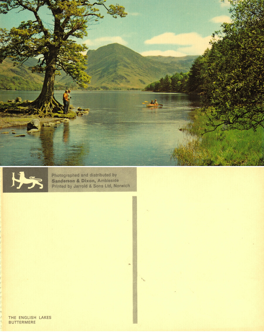 The English Lakes. Buttermere. Non viaggiata