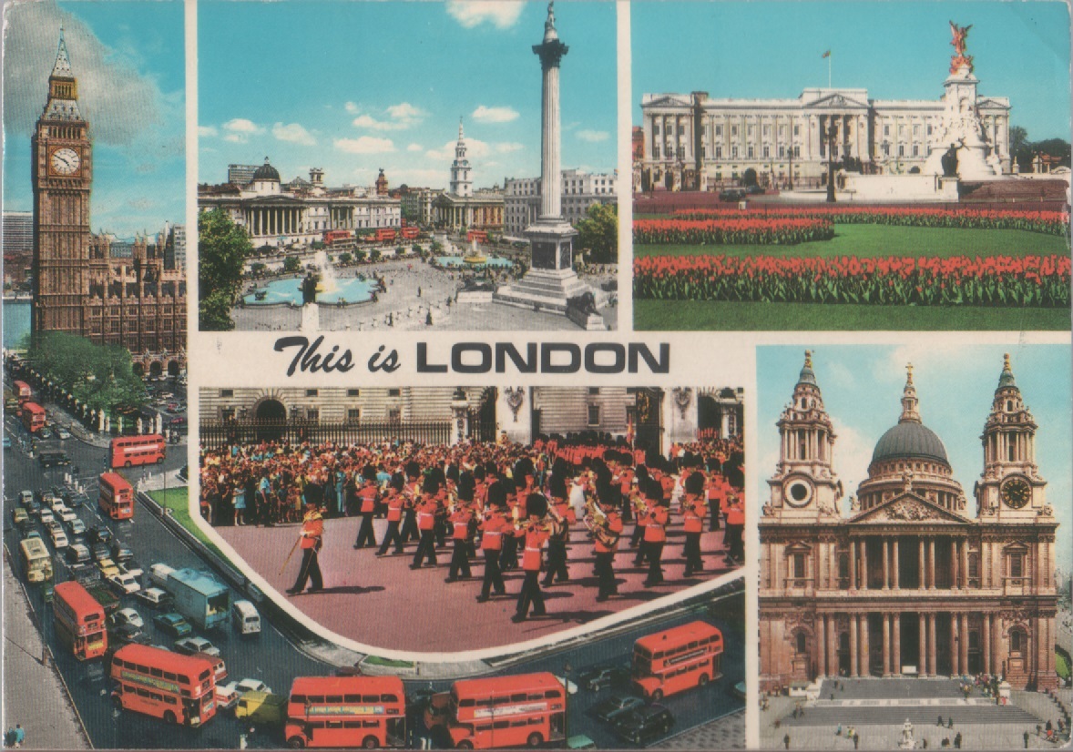 This is London. Viaggiata 1980