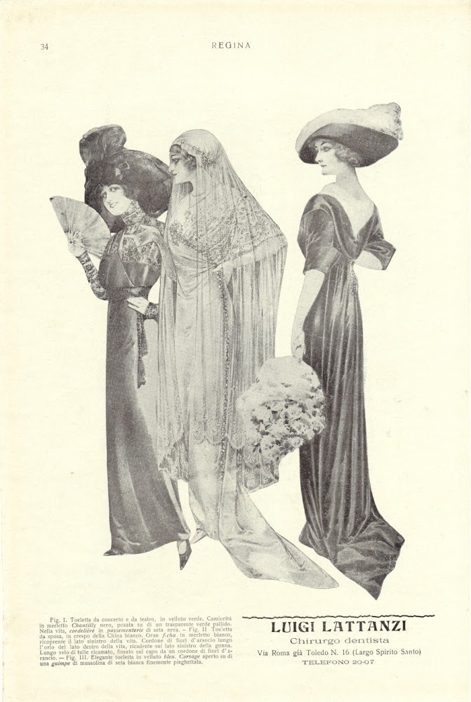 Toeletta da concerto; da sposa; in velluto blu/ Toeletta da …