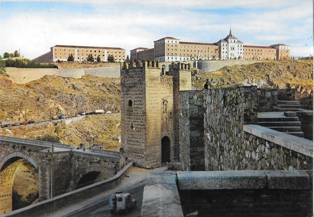 Toledo. Punta de Alcantara e Accademia di Fanteria. Non viaggiata