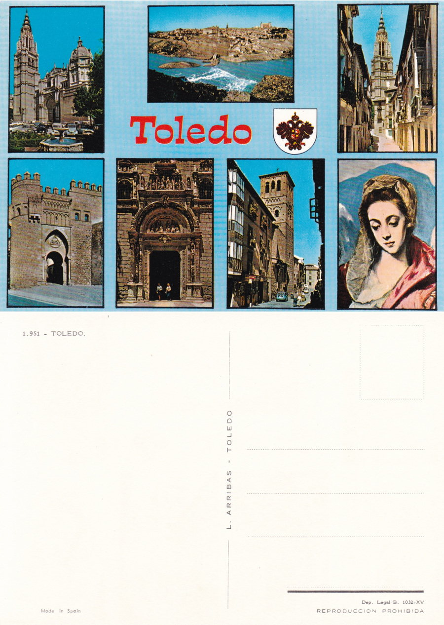 Toledo. Vedute. Non viaggiata