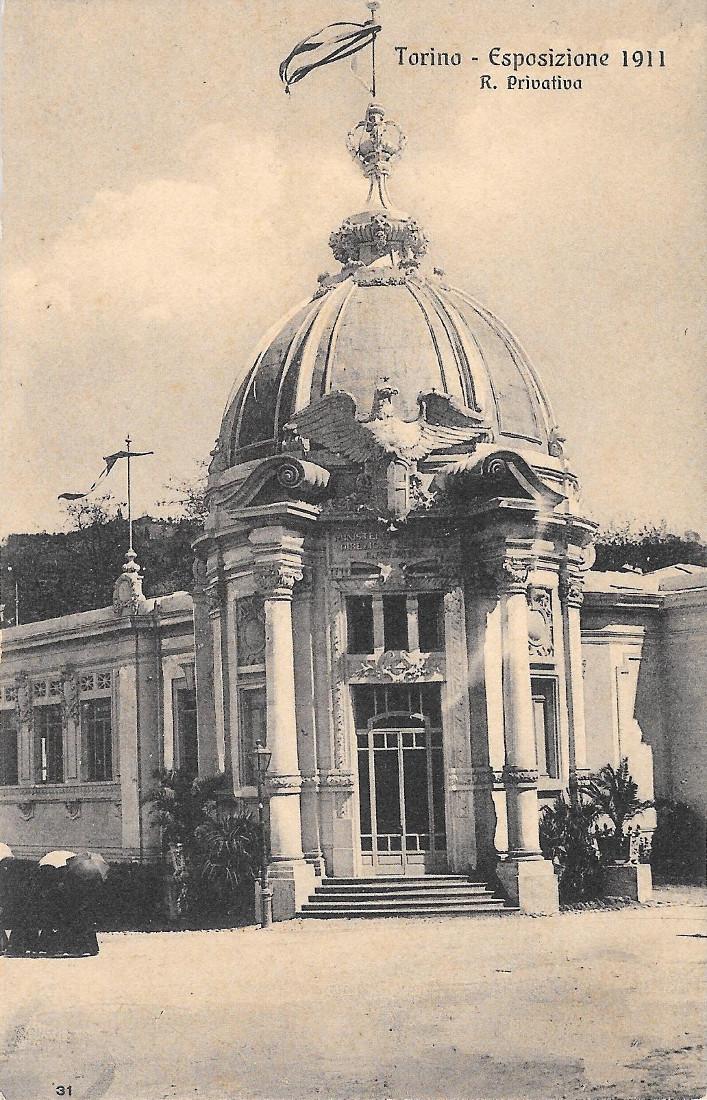 Torino Esposizione 1911. R. Privativa. Non viaggiata, originale