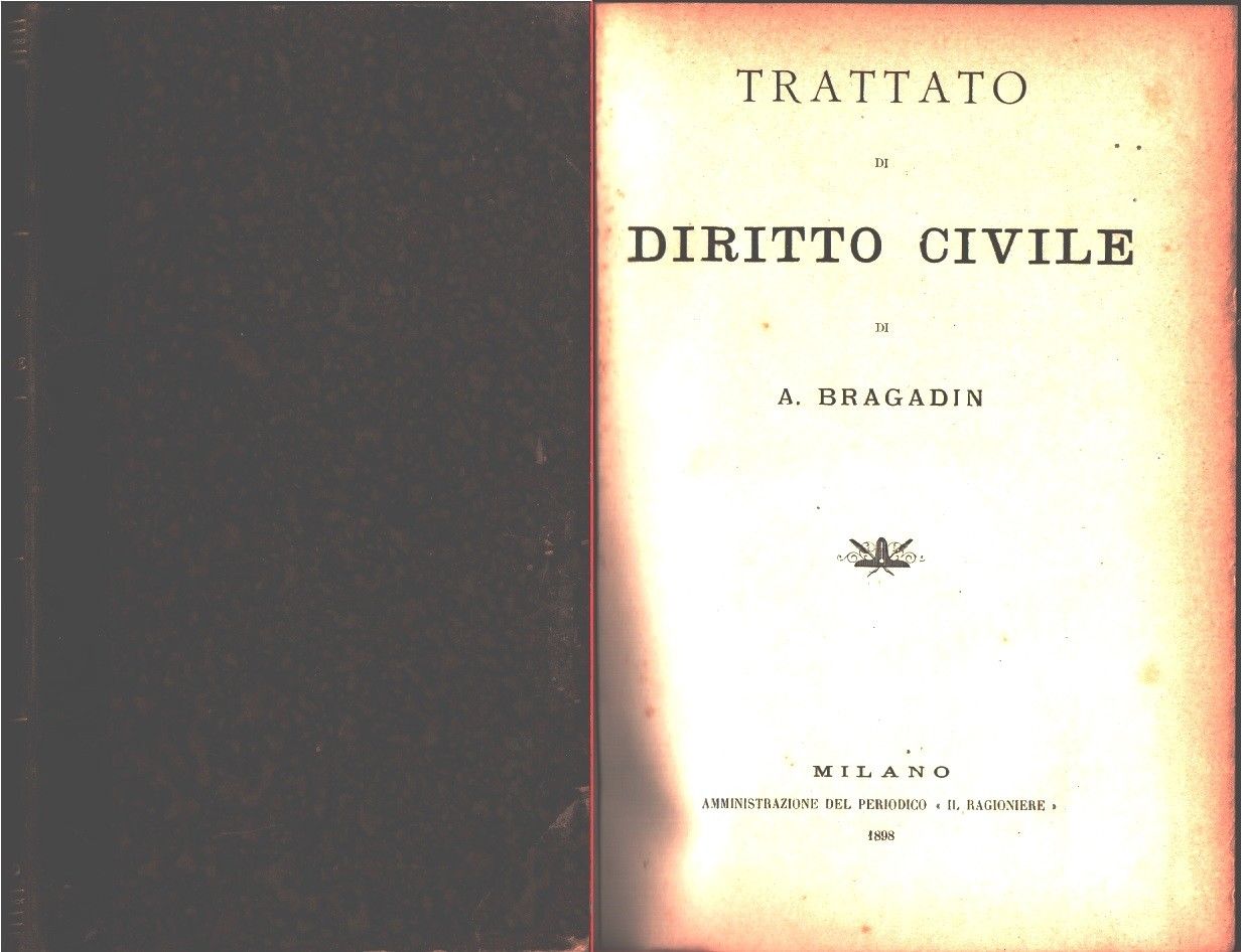 Trattato di diritto civile - A. Bragadin