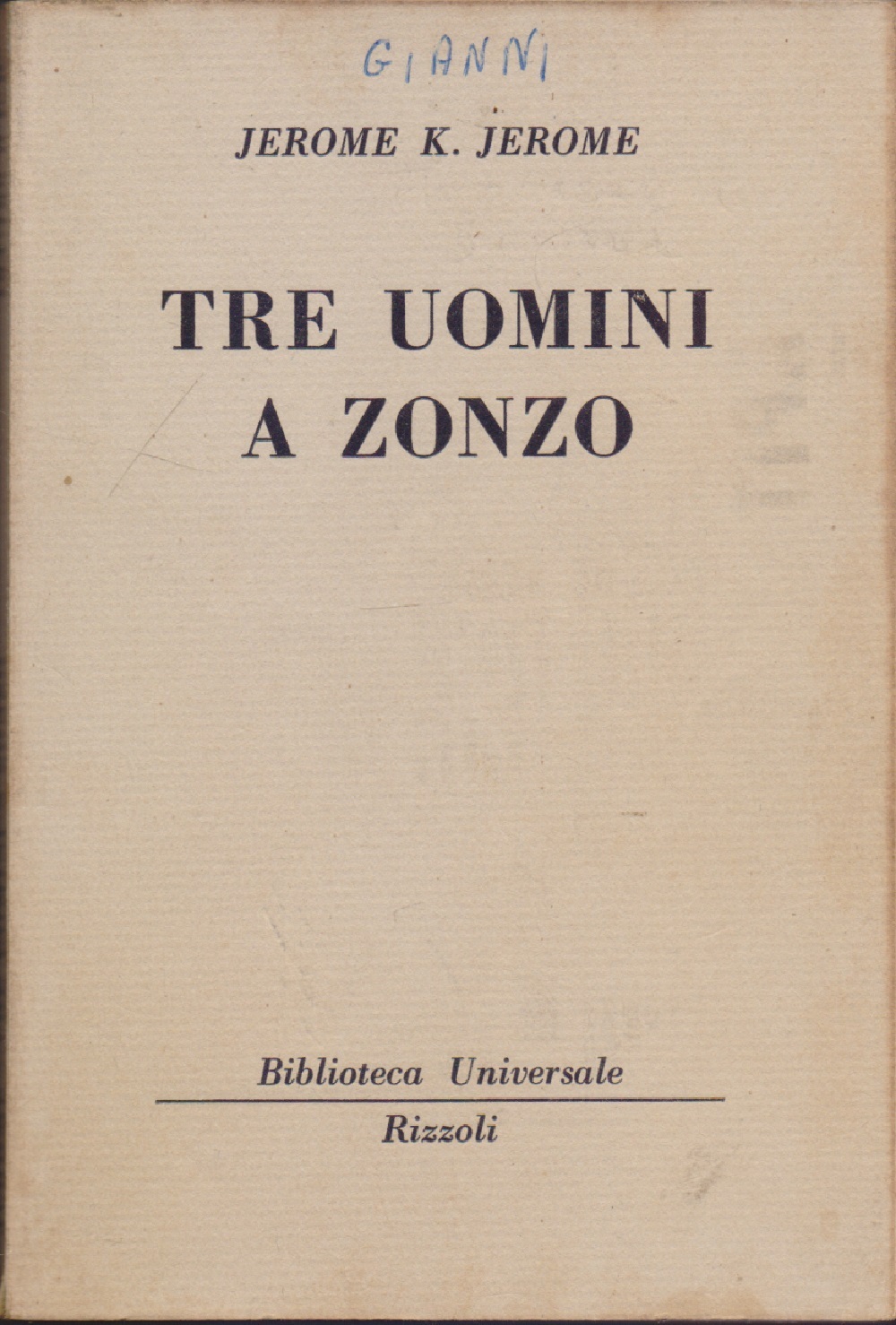 Tre uomini a zonzo (184-185 B.U.R.) - Jerome K. Jerome