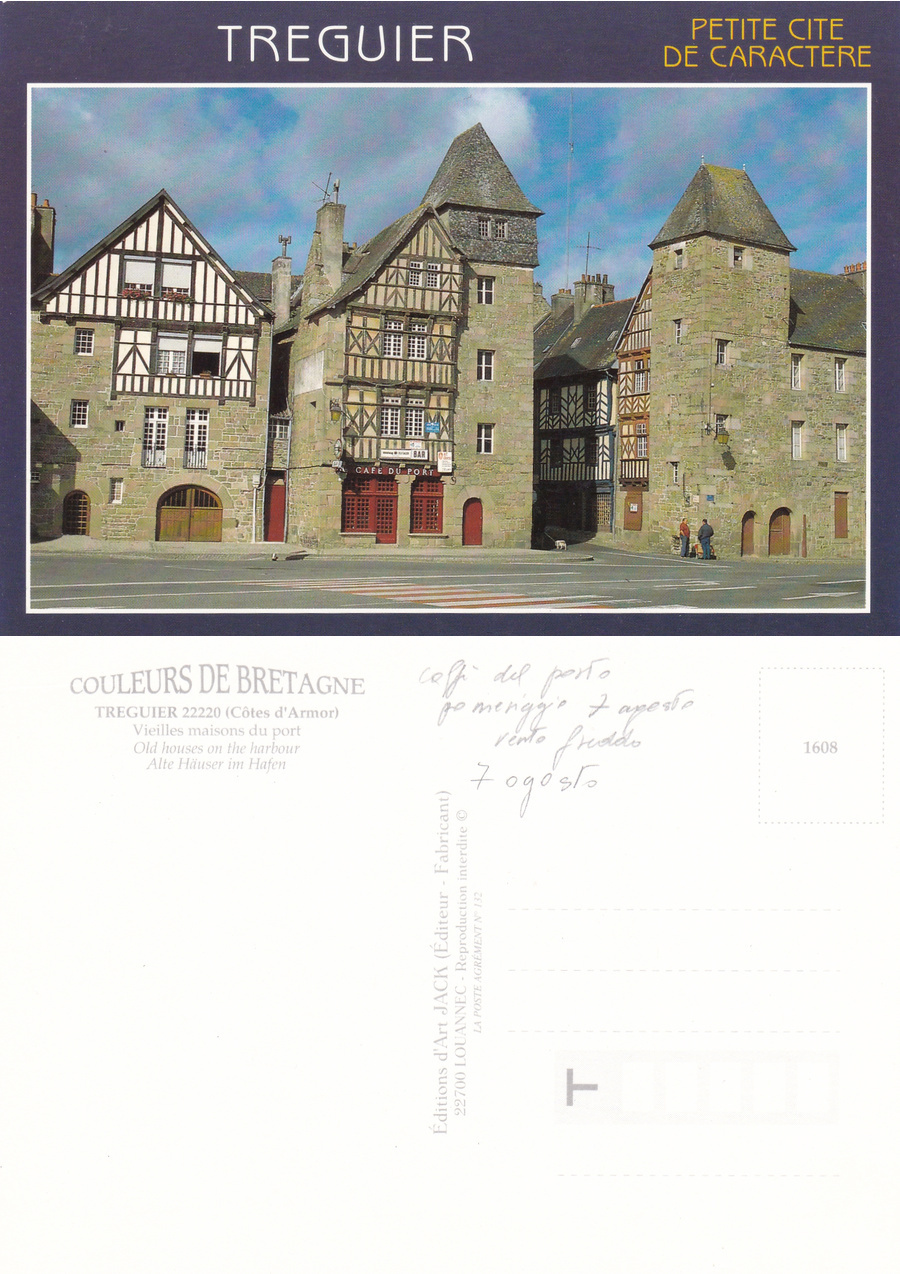 Treguier. Petite cite de caractere. Non viaggiata