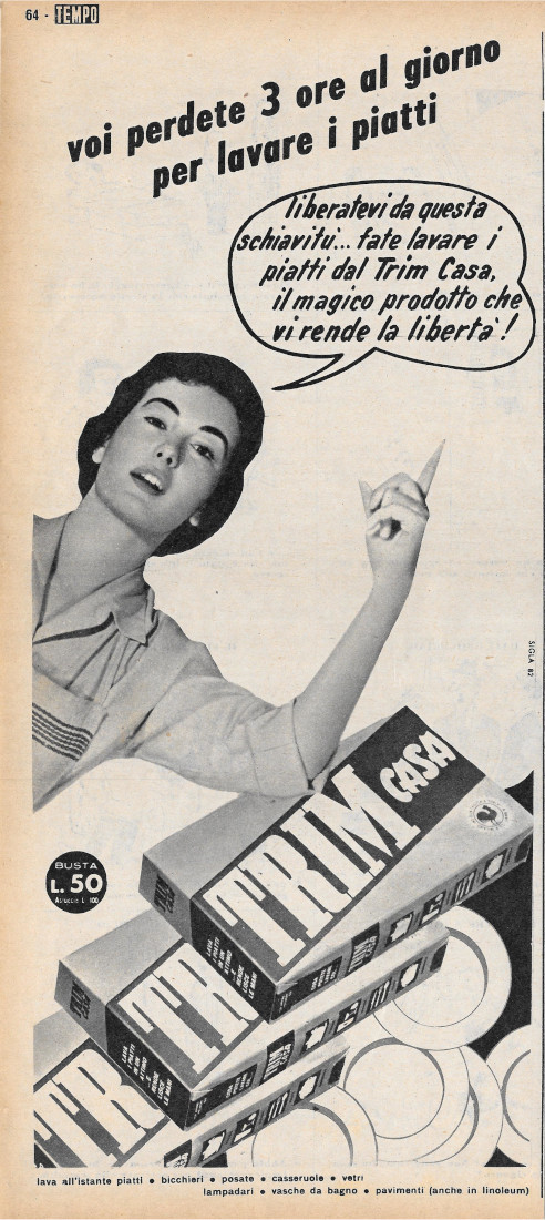 Trim Casa voi perdete 3 ore al giorno per lavare …
