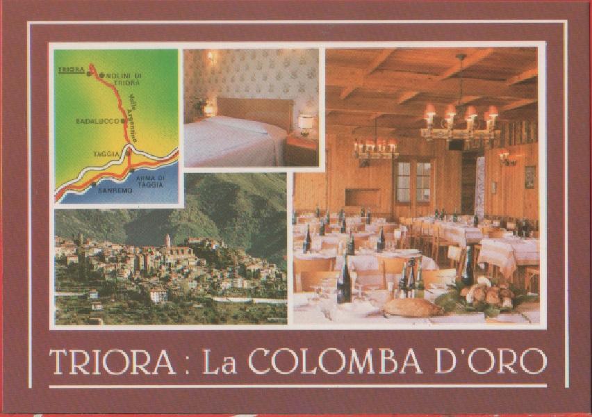 Triora (IM). La colomba d'oro. Non viaggiata