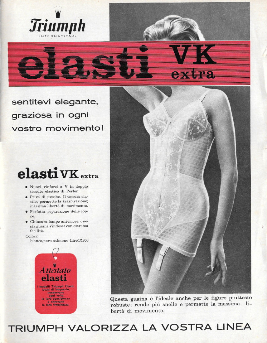 Triumph Elasti VK - Advertising 1963