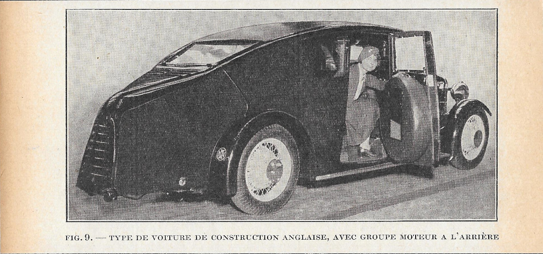Type de voiture de construction anglaise avec groupe moteur a …